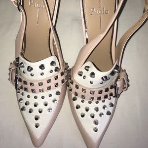 LINEA Paolo slingback, 2 toned pumps